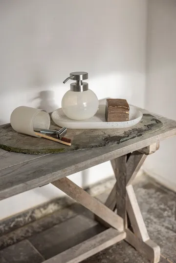 Opal tray - Linen, 14x25.5 cm - Mette Ditmer