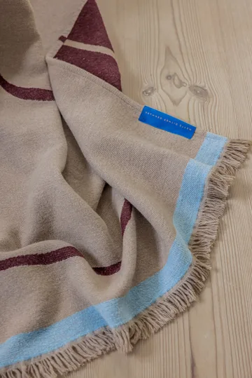 Studio throw blanket - Wine, 130x175 cm - Mette Ditmer