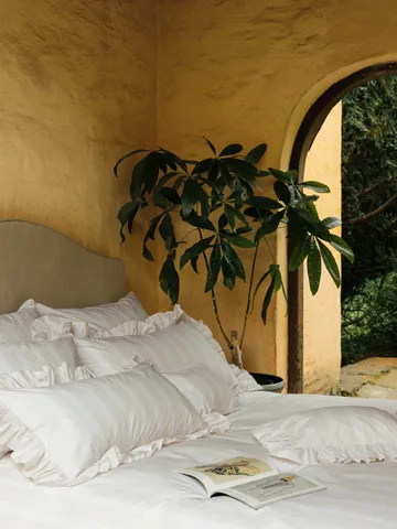Camicia Balza pillowcase - Beige, 50x90 cm - Mille Notti