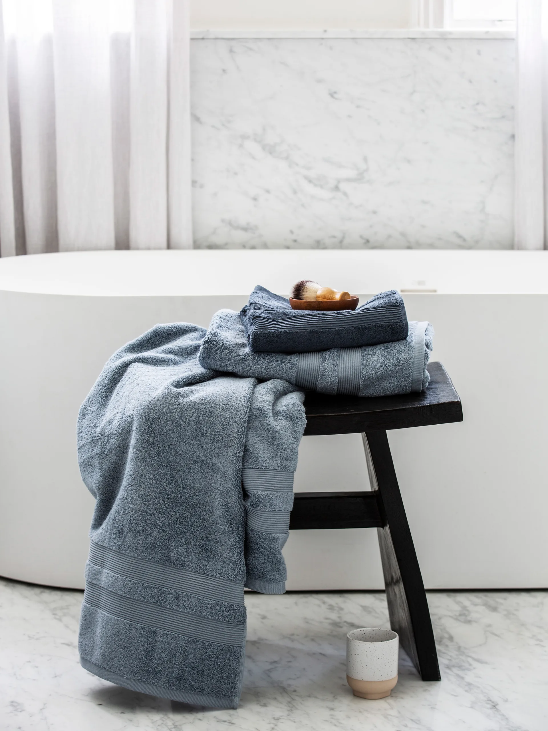 Fontana towel EKO, Light blue, 70x140 cm Mille Notti