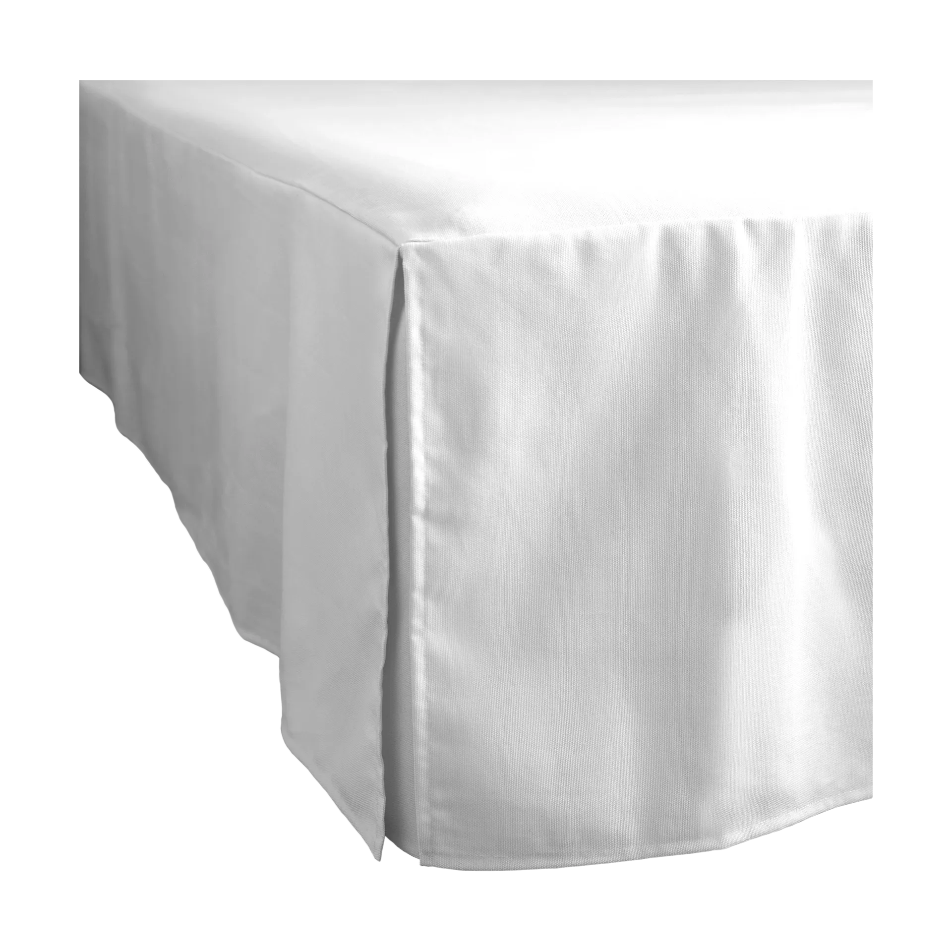 Napoli bed skirt, White, 160x220x42 cm Mille Notti