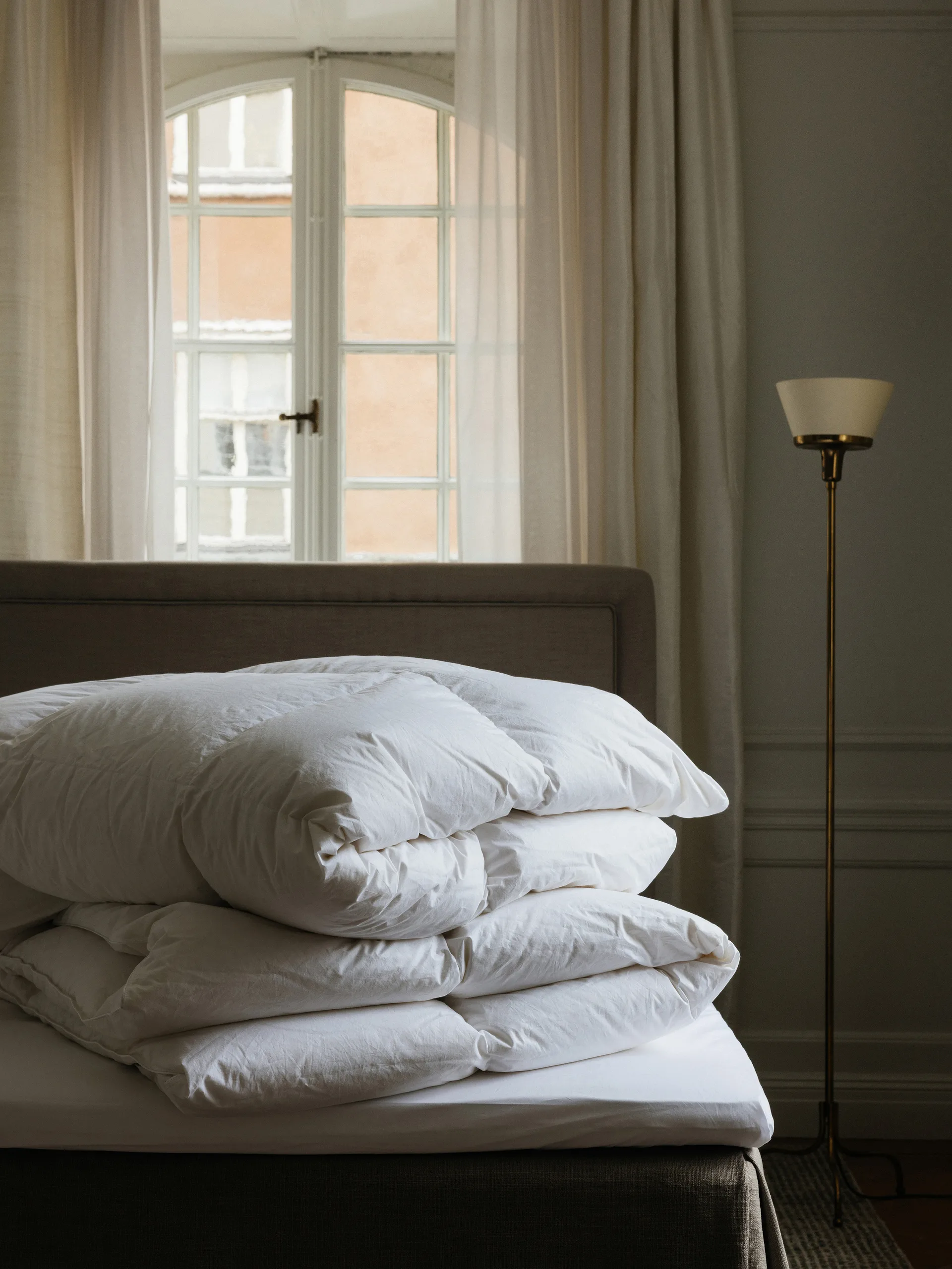 Natura down duvet, White, 220x220 cm, Warm Mille Notti