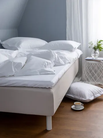 Pousada Percale duvet cover EKO - White, 150x210 cm - Mille Notti