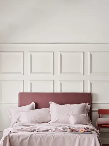 Satina duvet cover - Pink, 220x220 cm - Mille Notti