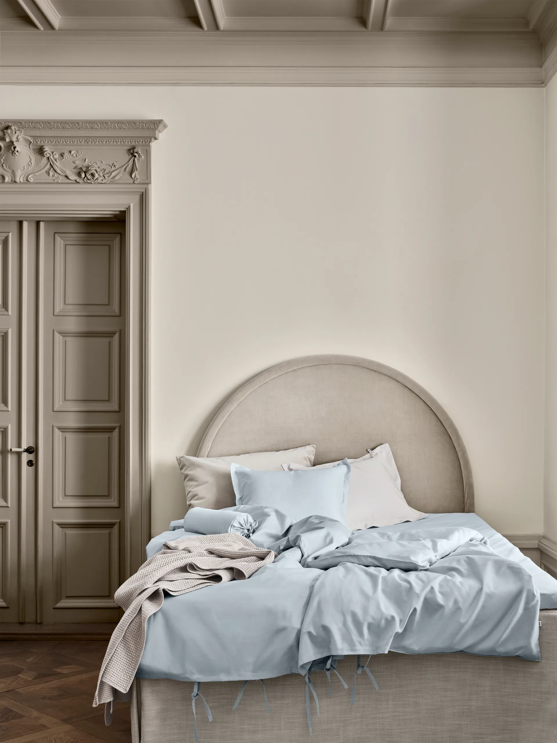 Satina plain pillowcase, Light blue, 50x60 cm Mille Notti