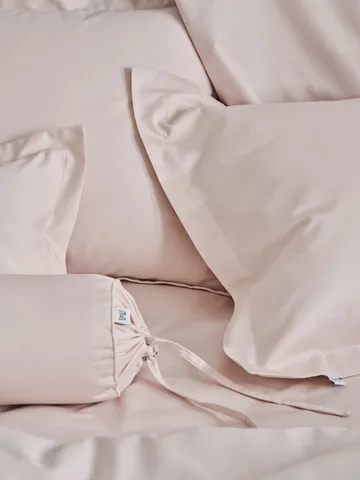 Satina plain pillowcase - Rose, 50x90 cm - Mille Notti