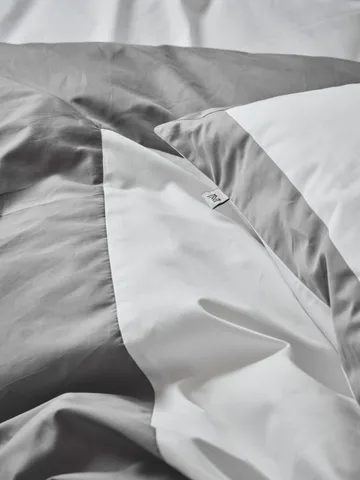Sobrio duvet cover - Grey, 150x210 cm - Mille Notti
