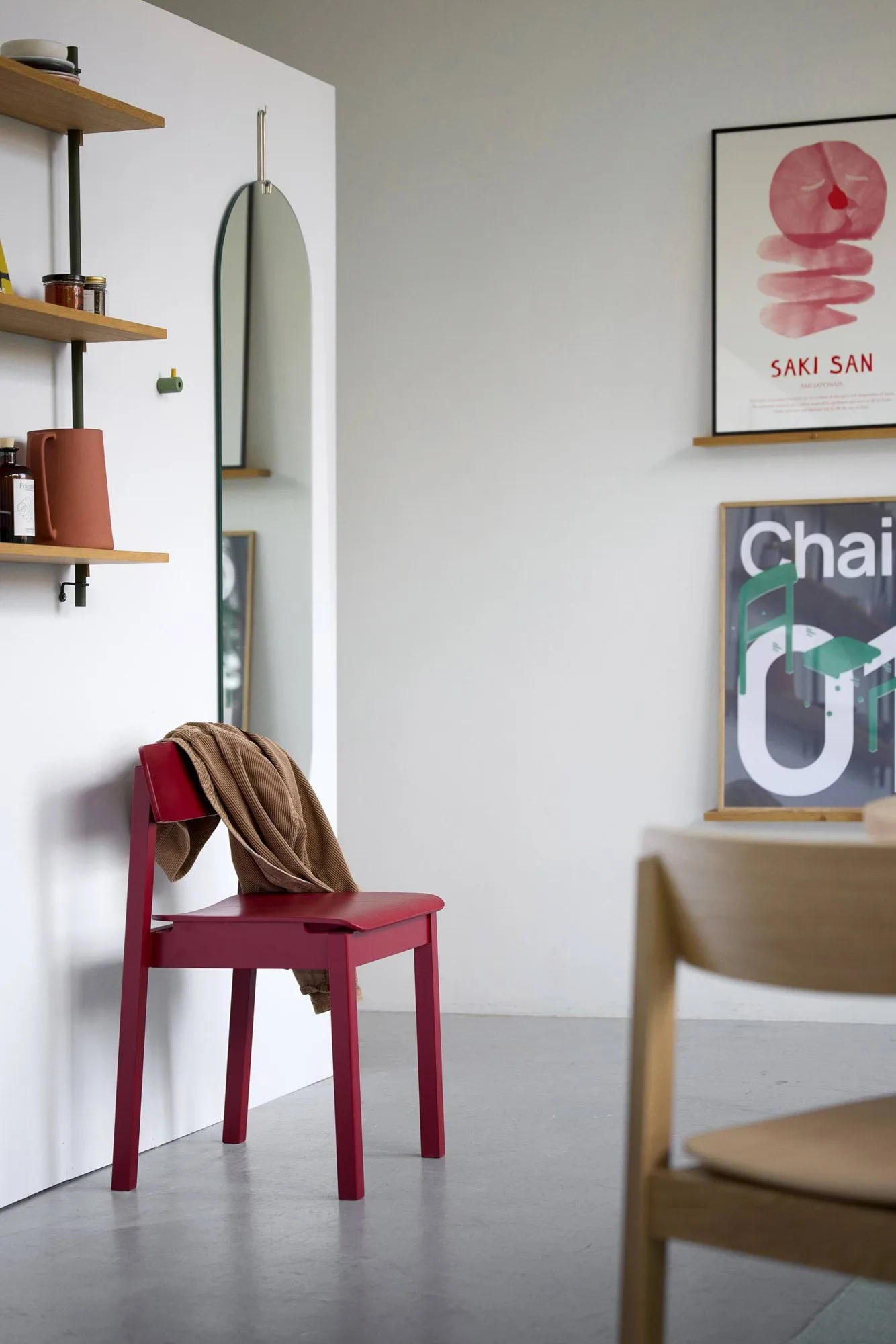 Everyday Chair chair, Purple red MOEBE