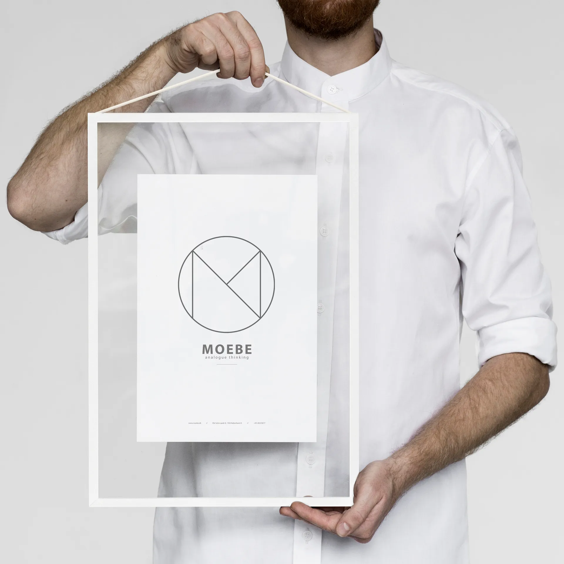 Moebe Frame A3 31,7x44 cm, White MOEBE