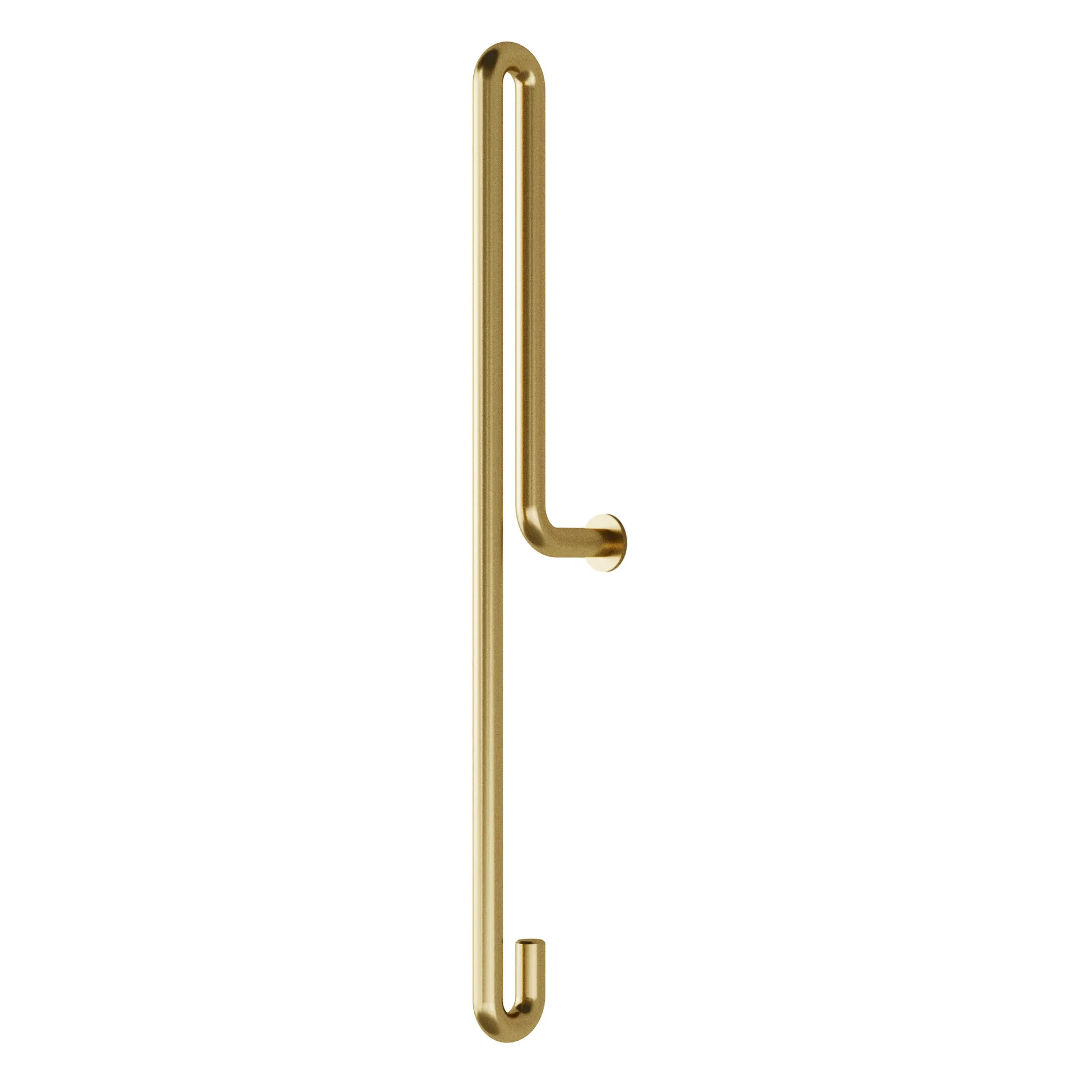 Moebe Wall hook large, matte gold MOEBE