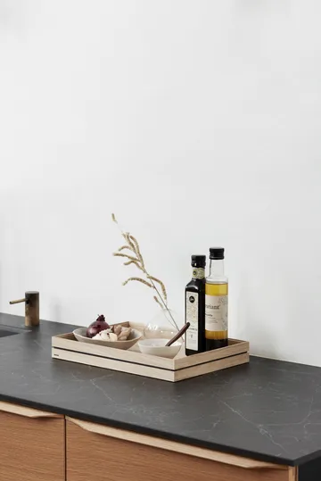 Organise storage box 25x34 cm - Wood - MOEBE