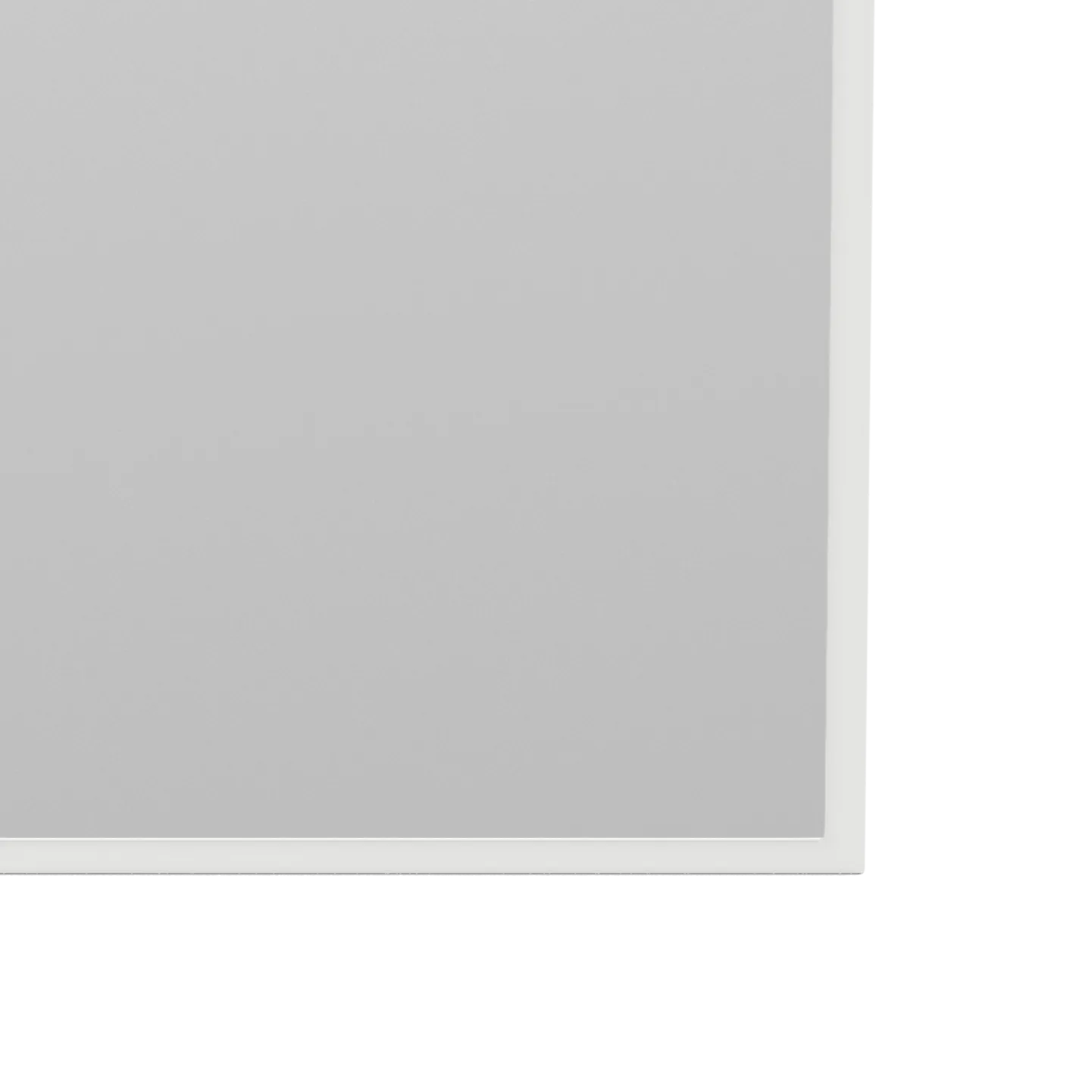 Colour Frame mirror 46.8x46.8 cm, White Montana