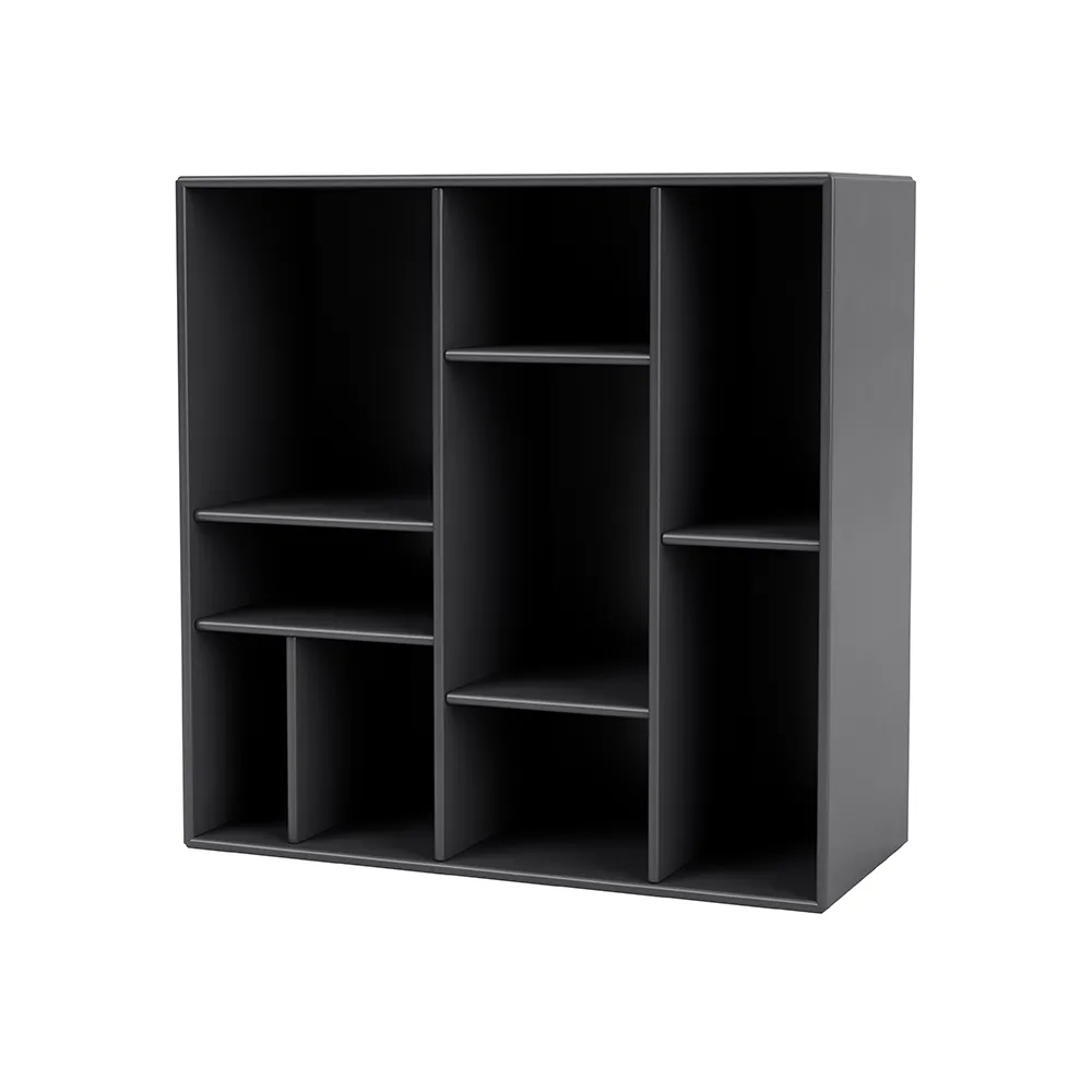COMPILE decorative shelf 69.6x69.6 cm, Coal 36 Montana