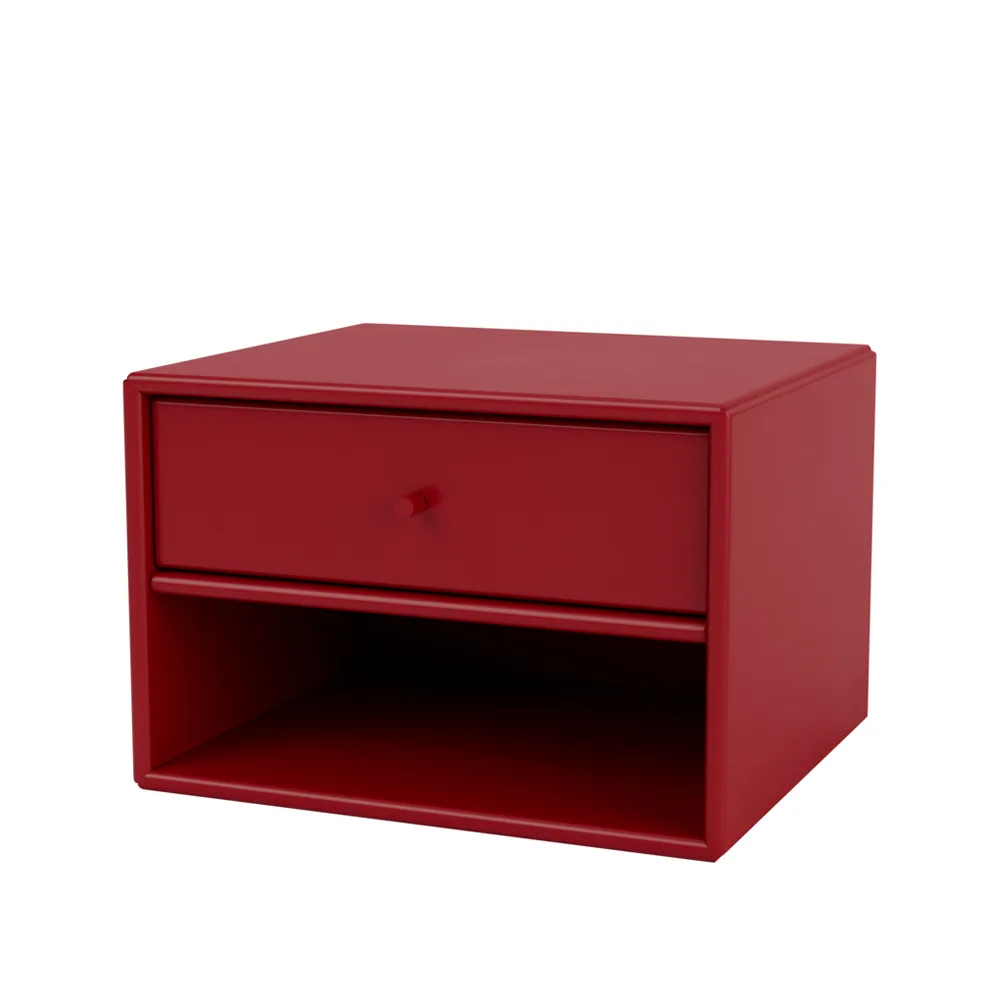 Dash bedside table, Beetroot 165, incl. suspension cm Montana