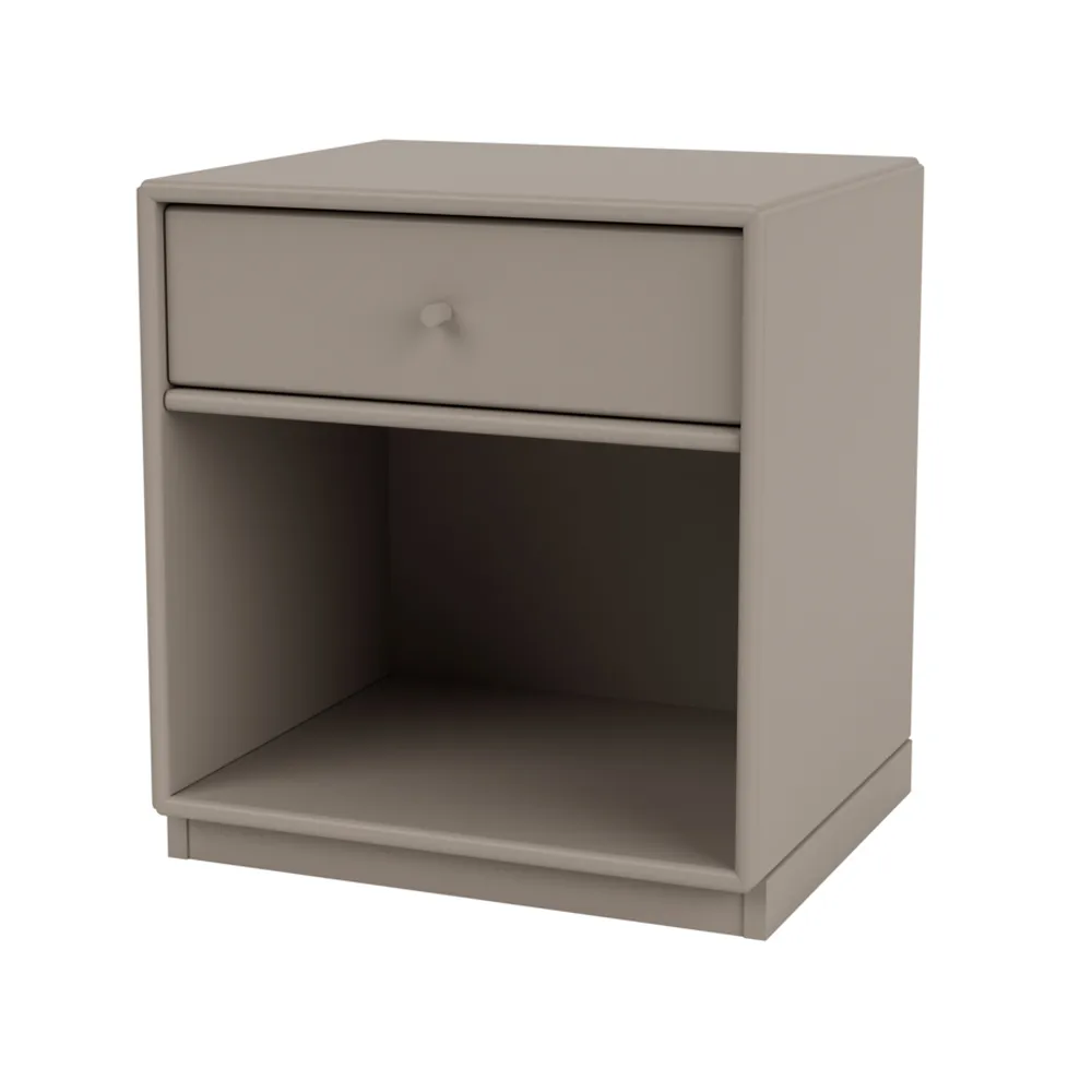 Dream bedside table, Truffle 141, base 3cm Montana
