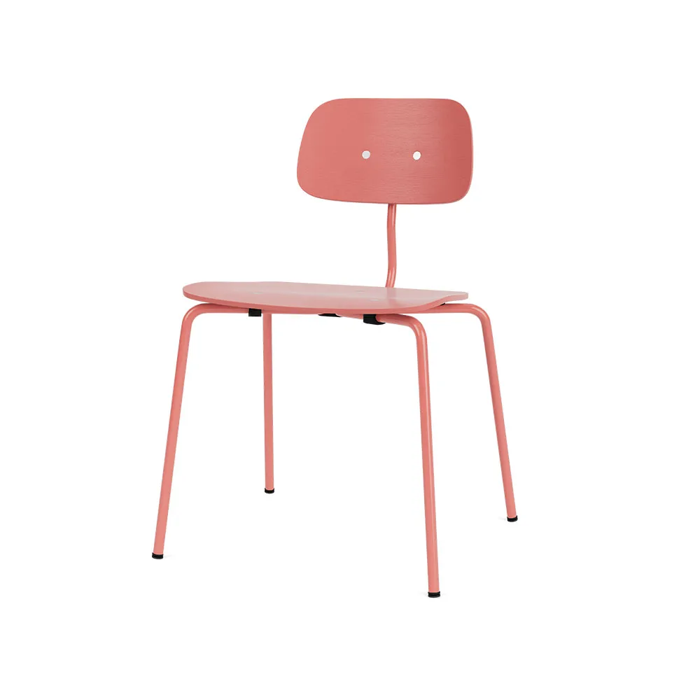 Kevi 2060 chair, Rhubarb laquered stand-stained ash Montana