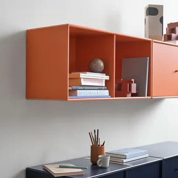 Line shelf module wall hung 1 door - Fennel 144 - Montana
