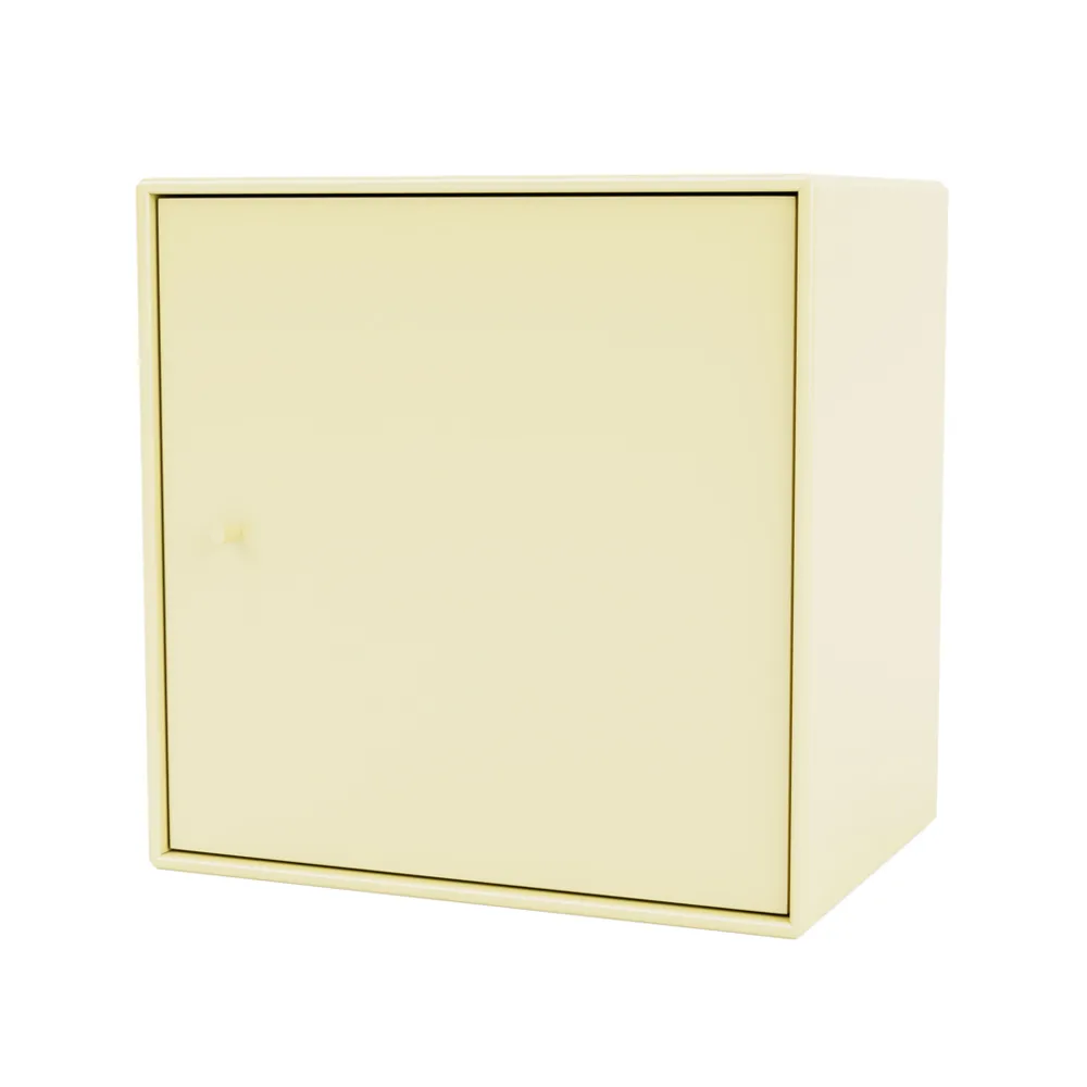 Montana Mini 1103 shelf module, Camomile 159. with door Montana