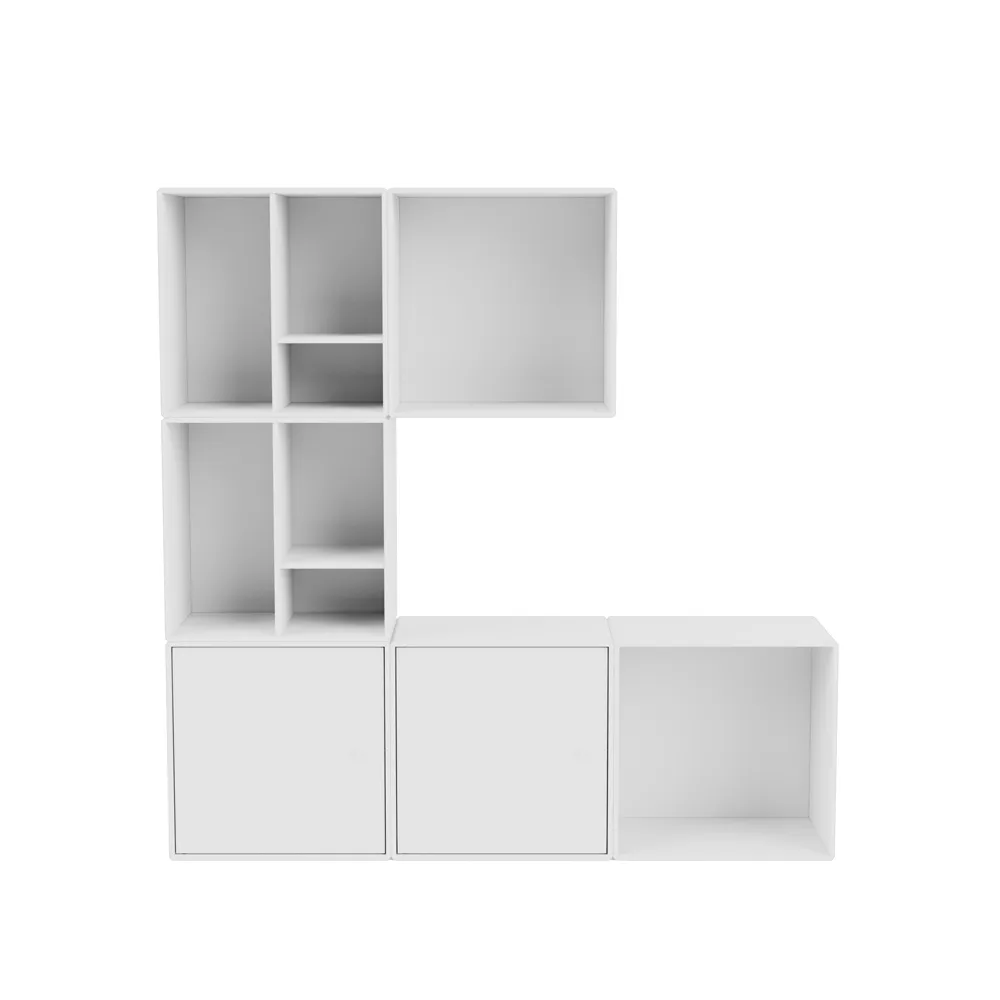 Montana Mini shelving system 6x2 New White,  Montana