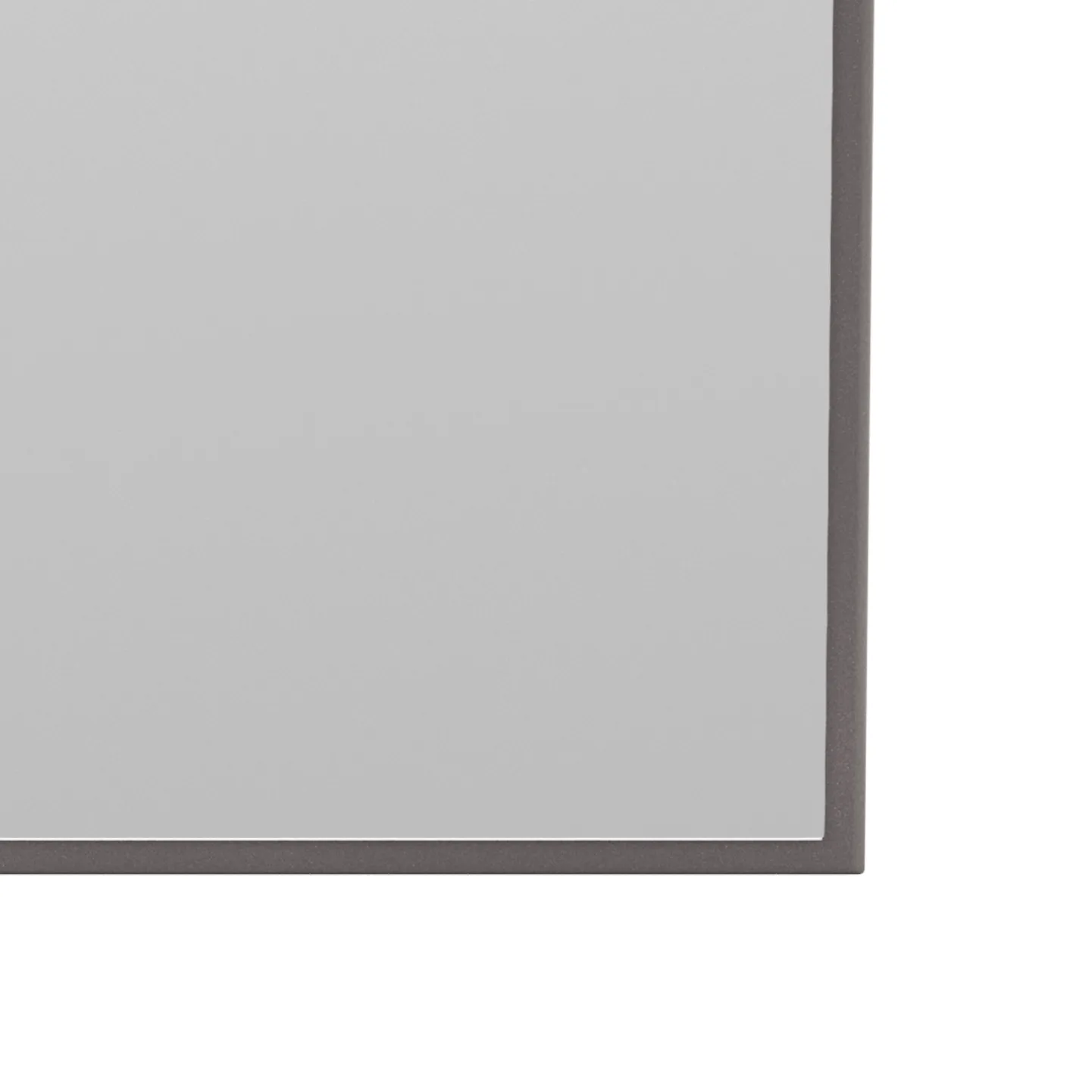 Montana rectangular mirror 69.6x138 cm, Coffee Montana