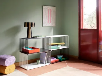 Panton Wire Extended shelf 70x34,8x34,8 cm - Black - Montana