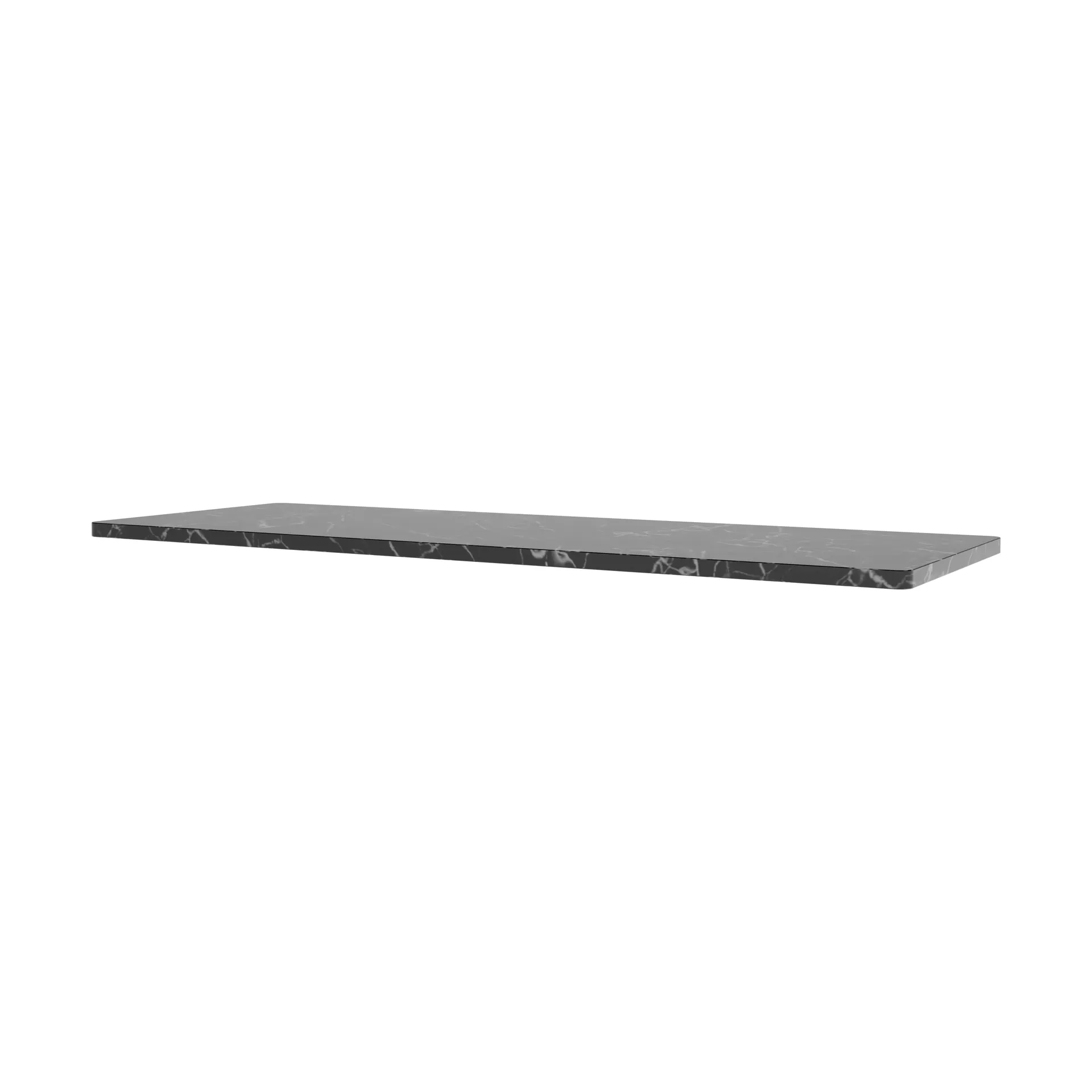 Panton Wire shelf 70,1x25,7 cm, Black marble Montana
