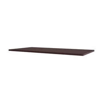 Panton Wire tabletop 70,1x34,8 cm - Black red - Montana