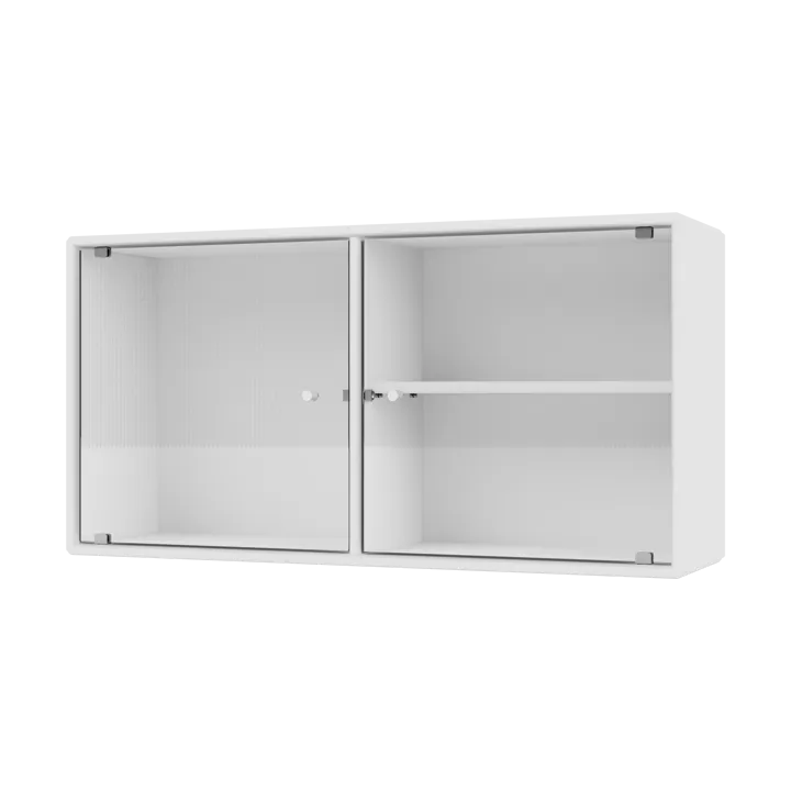Ripple I display cabinet 69.6x35.4x20 cm - NewWhite - Montana