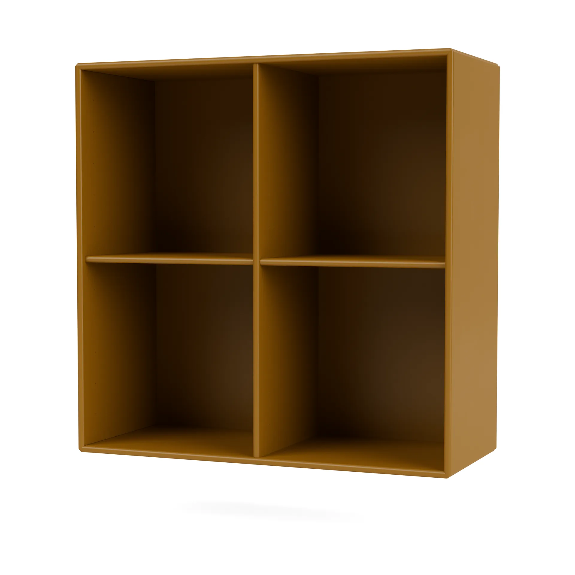 SHOW shelf 69.6x69.6 cm incl. suspension rail, 142-Amber Montana