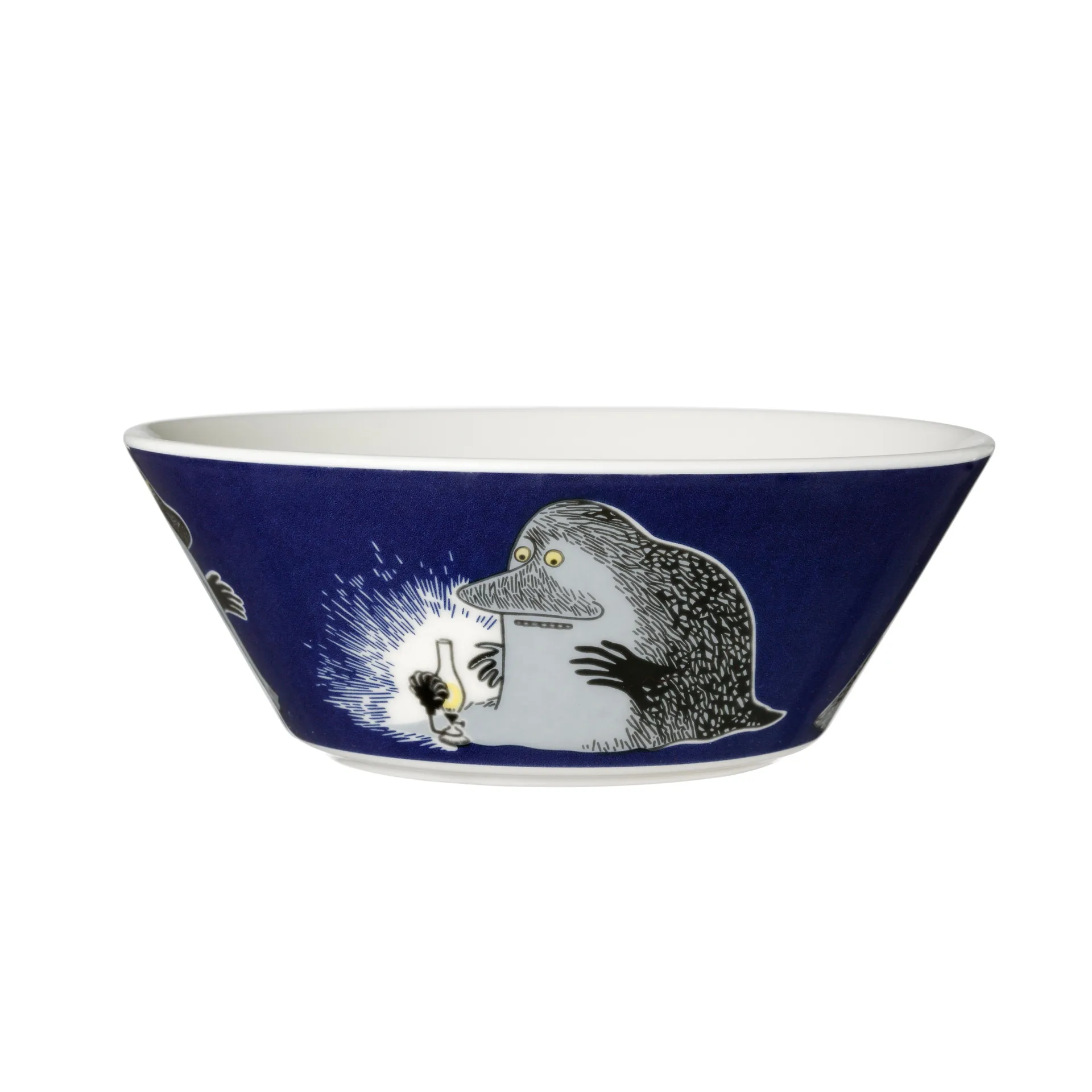 Groke moomin bowl, blue Moomin Arabia