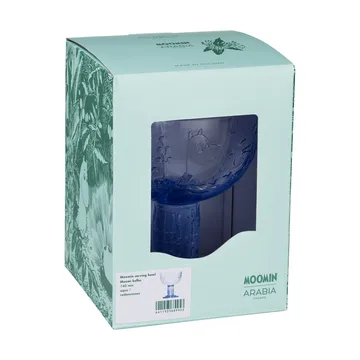 Mystikens skog Mumin bowl - Aqua, Ø14 cm - Moomin Arabia