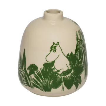 Mystikens skog Mumin vase - Green, 8.3 cm - Moomin Arabia