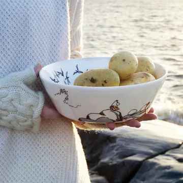 True to it's origins Moomin serving bowl - 23 cm - Moomin Arabia