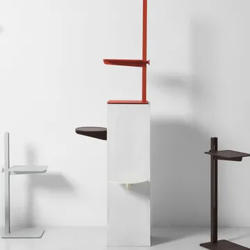 Museum side table - Dark brown - Museum