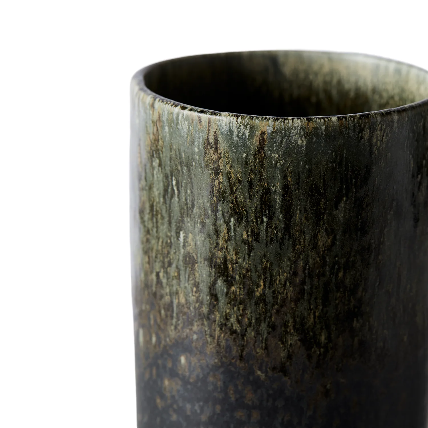 Lago vase S Ø10x18 cm, Forest green MUUBS