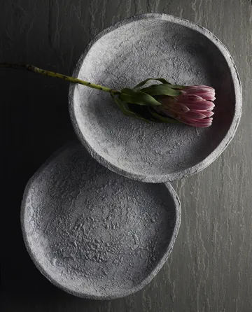 Luna tray - Grey, Ø34x8 cm - MUUBS