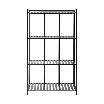 Manhattan High shelf 65,5x33x111 cm - Black - MUUBS