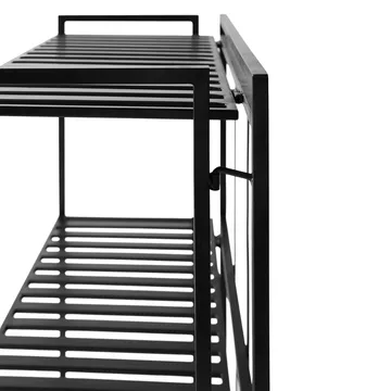 Manhattan Low shelf 65,5x33x79,5 cm - Black - MUUBS