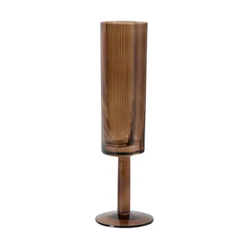 Ripe champagne glass 14,5 cl - Smoked brown - MUUBS