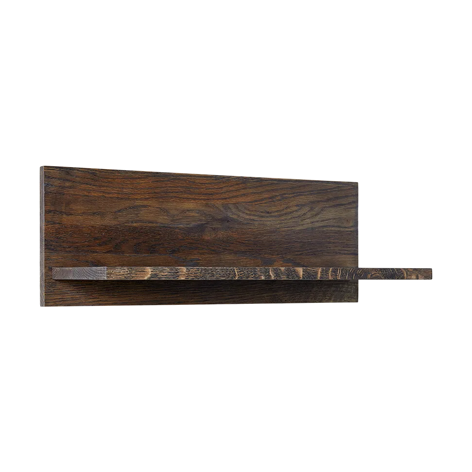 Tokyo wall shelf 50 cm, Dark oiled oak MUUBS