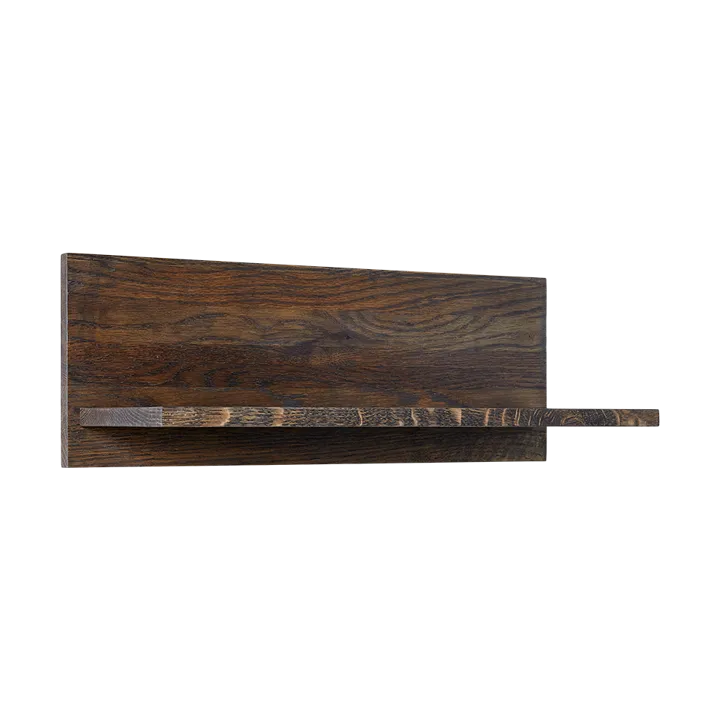 Tokyo wall shelf 50 cm - Dark oiled oak - MUUBS