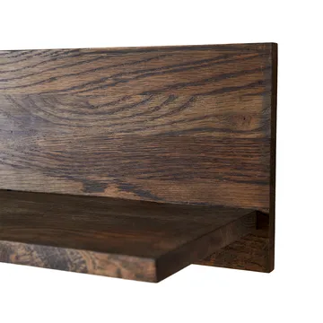 Tokyo wall shelf 50 cm - Dark oiled oak - MUUBS