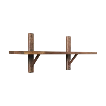 Toronto wall shelf 93 cm - Dark oiled oak - MUUBS