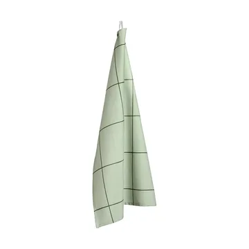 Checks & Stripes kitchen towel 50x70 cm - Green - Muurla