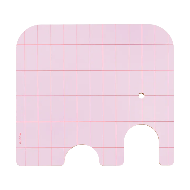 Elephant Chop & Serve Cutting Board M - Pink - Muurla