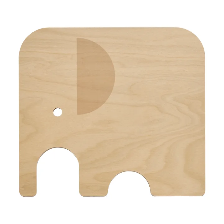 Elephant Chop & Serve cutting board S - Green - Muurla