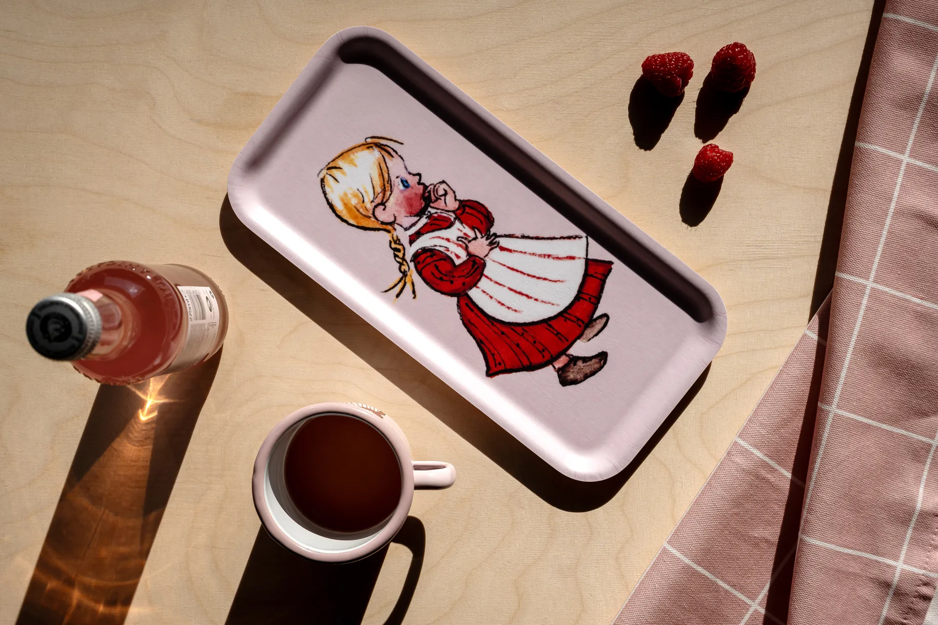 Emil in Lönneberga enamel mug 2.5 dl, Emil Muurla