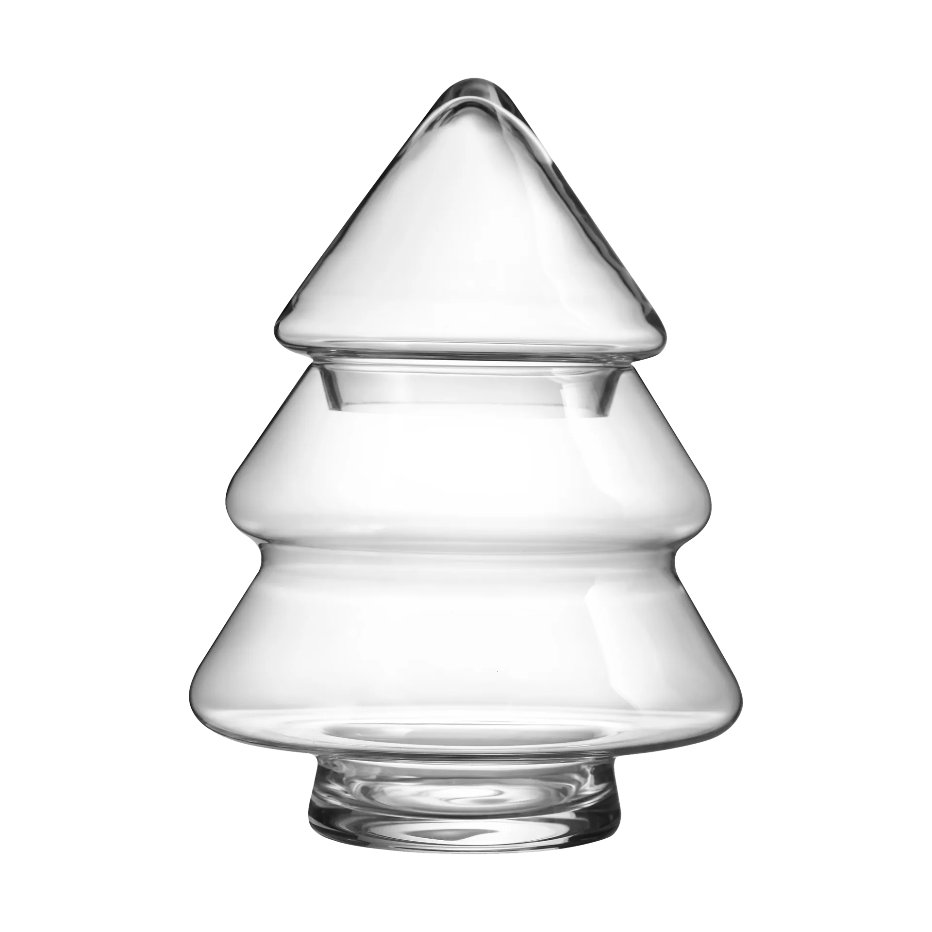 Glass tree glassjar with lid, 20 cm Muurla