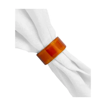 Loop napkin ring 2-pack - Amber - Muurla