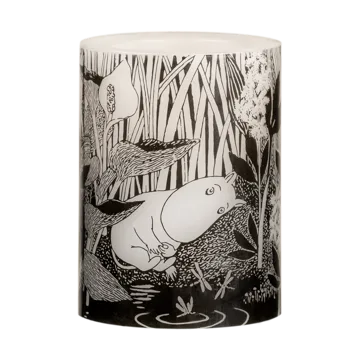 Moomin block candle LED 10 cm - The pond - Muurla